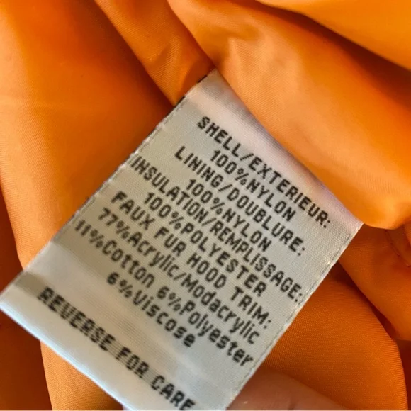 Spiewak Hooded Bomber Jacket Coat Faux Fur Medium - Picture 8 of 8